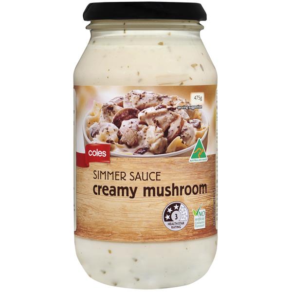 Simmer Sauce Creamy Mushroom