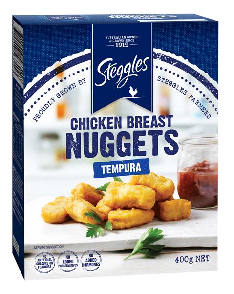 Steggles Chicken Breast Nuggets Tempura