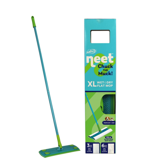 Neet XL Wet and Dry Flat Mop 35cm