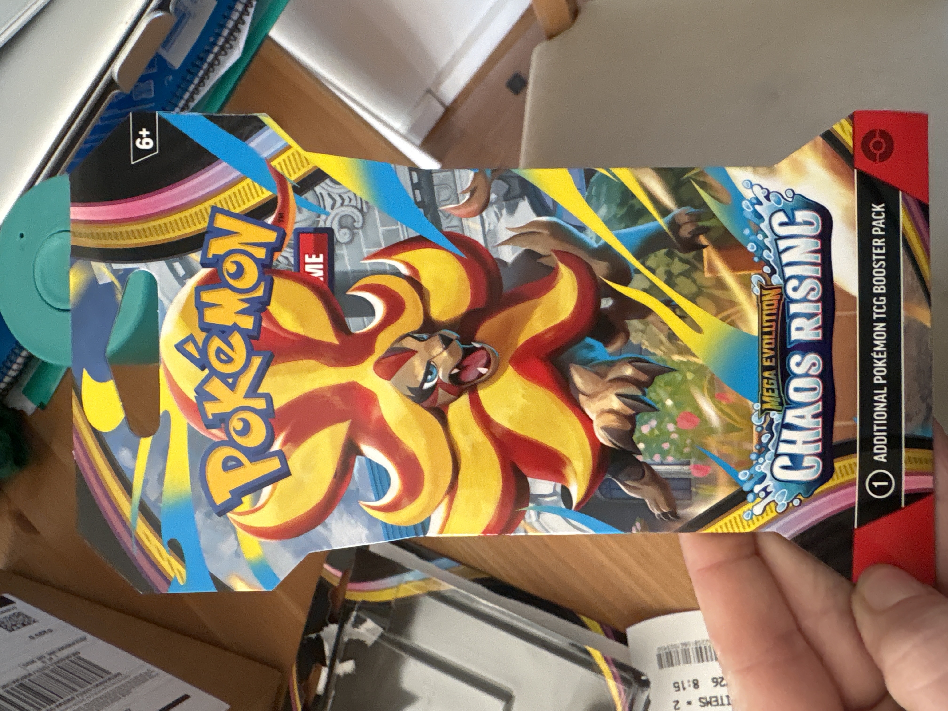 Pokémon Chaos Rising Booster Pack