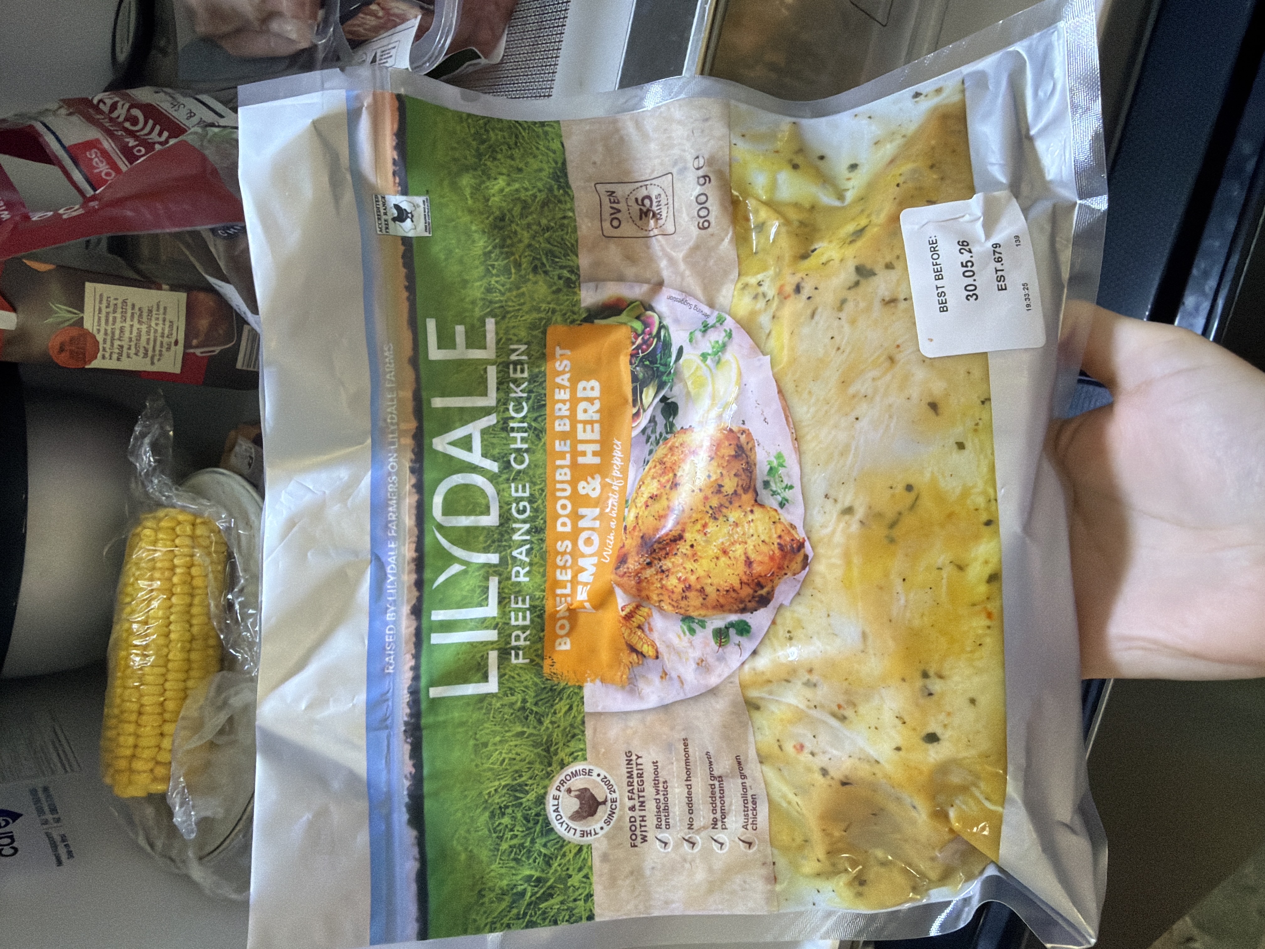 Lilydale Lemon Herb Chicken 600g