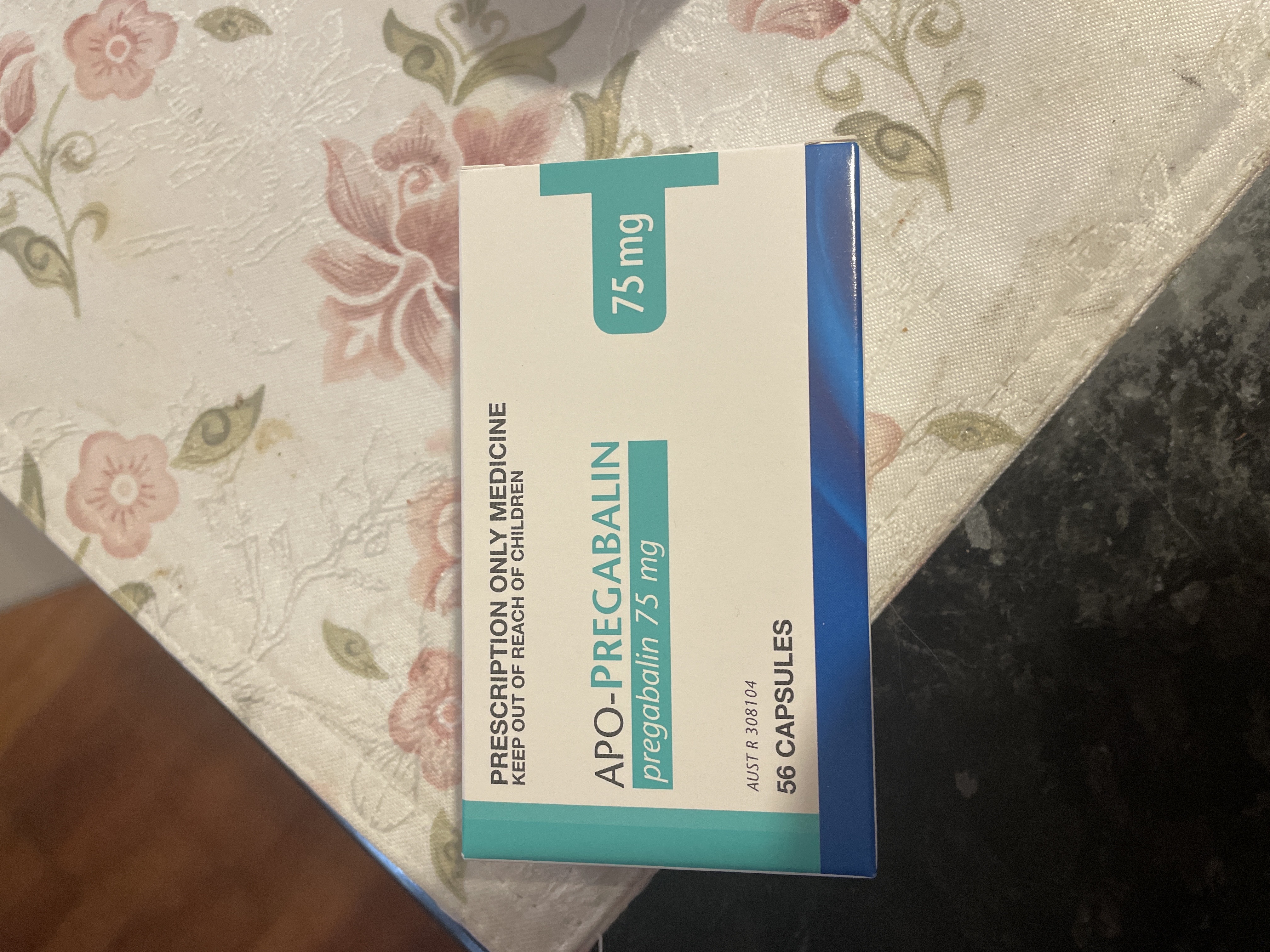 APO-PREGABALIN 75MG