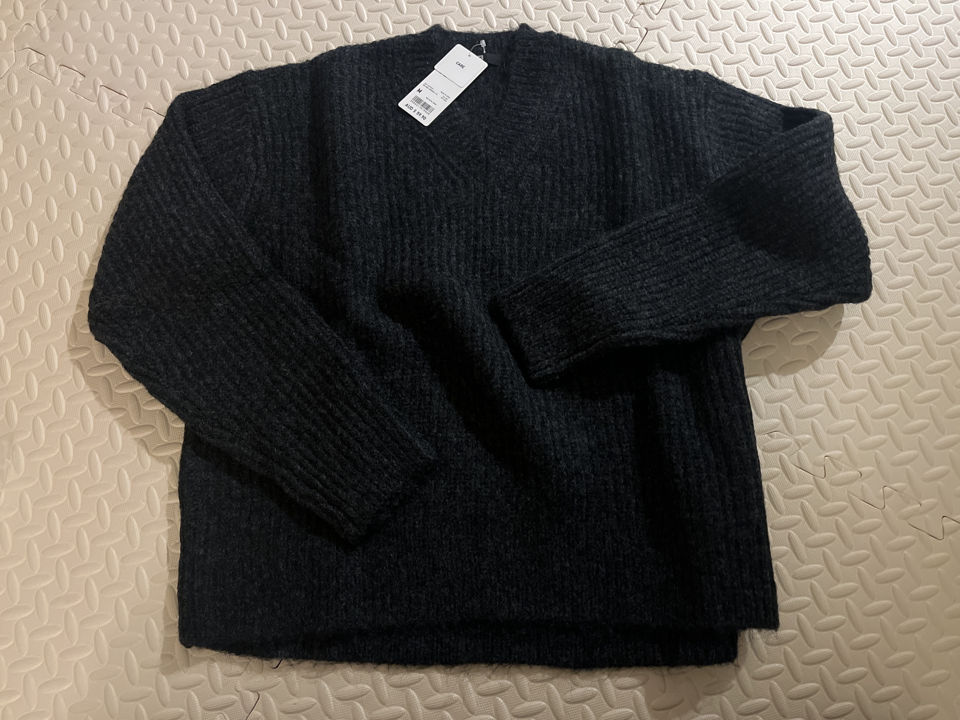 Fluffy V Neck Sweater