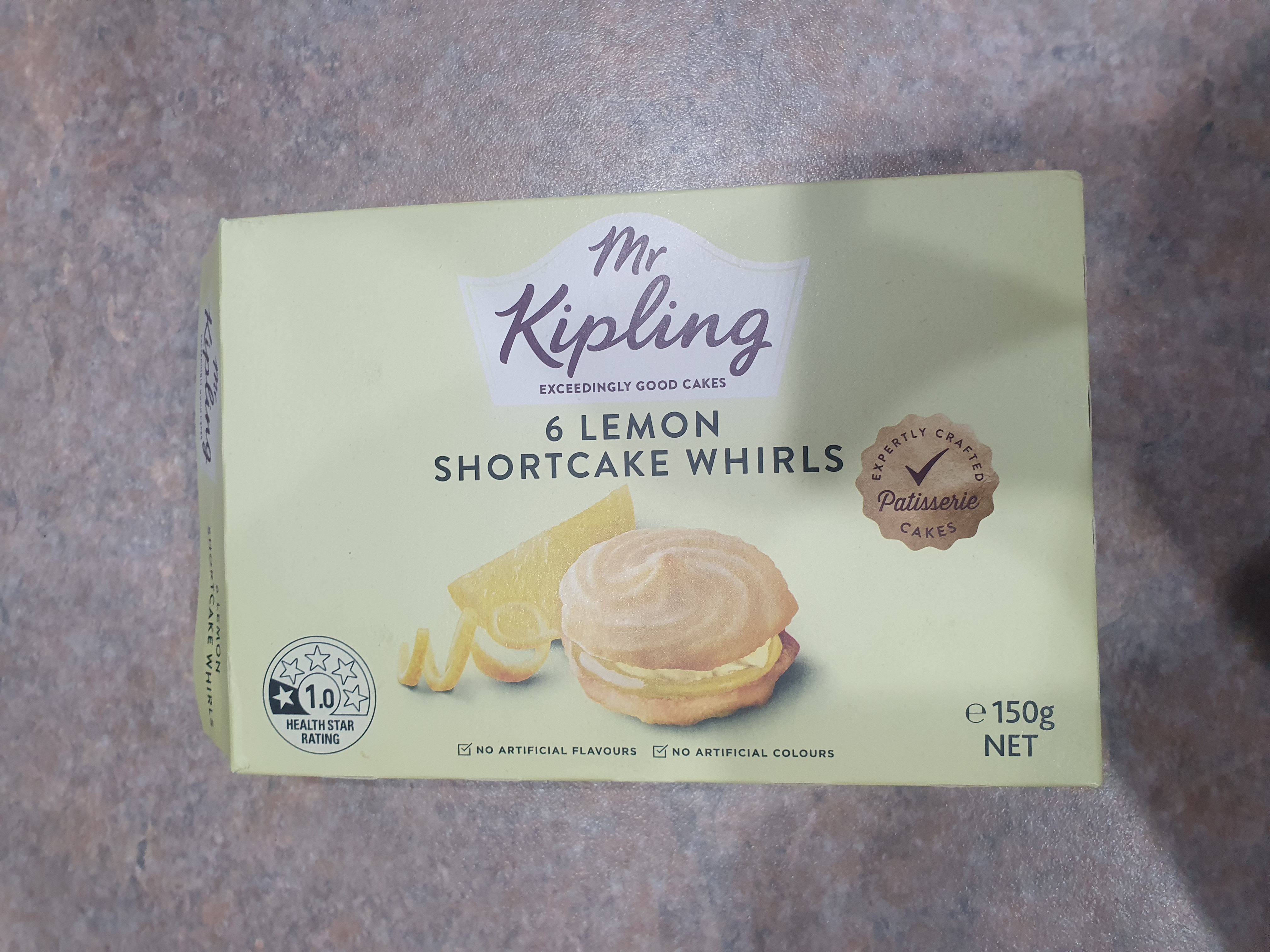 Mr Kipling Lemon Whirls 150g