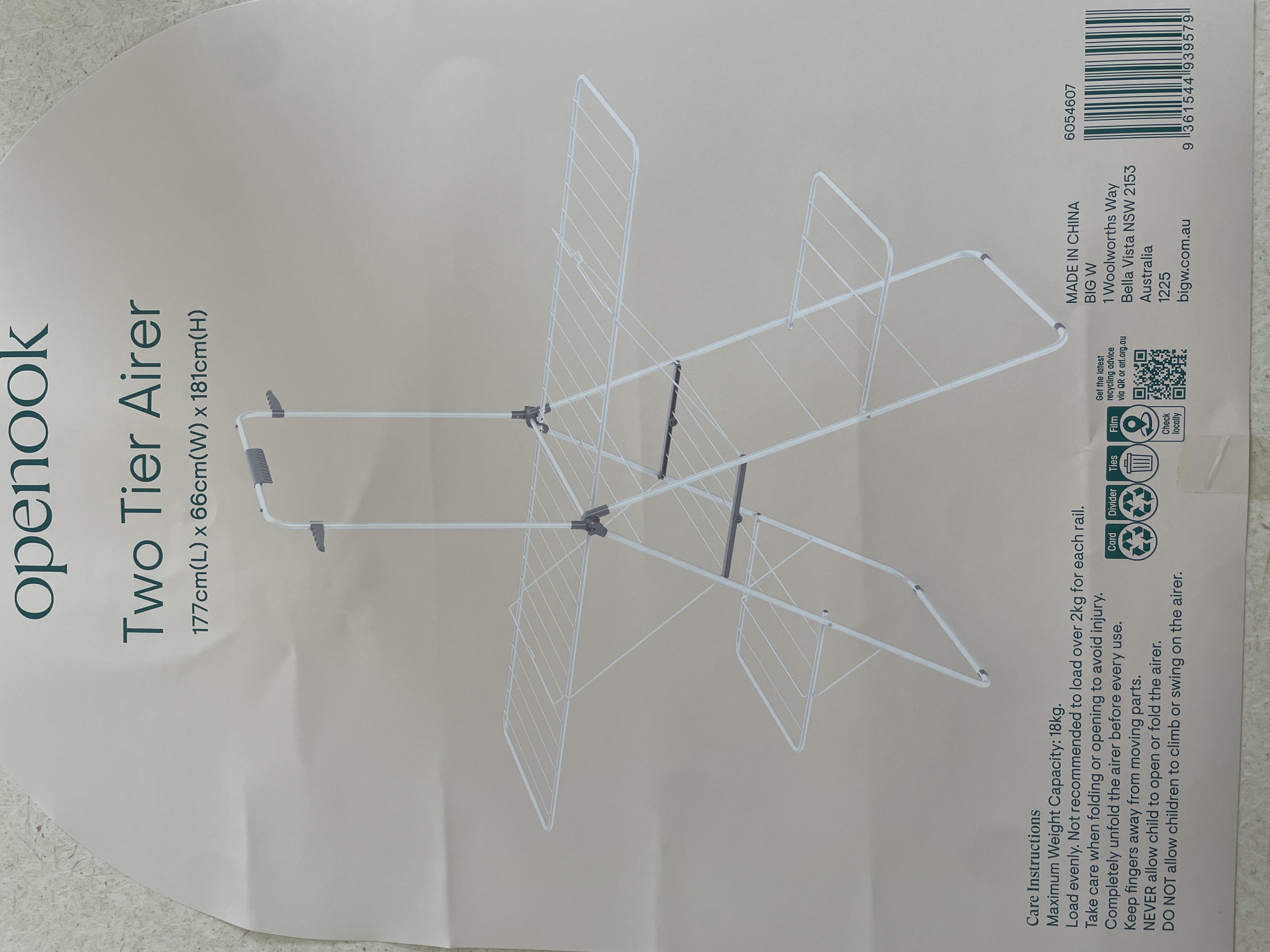 Openook Two Tier Airer