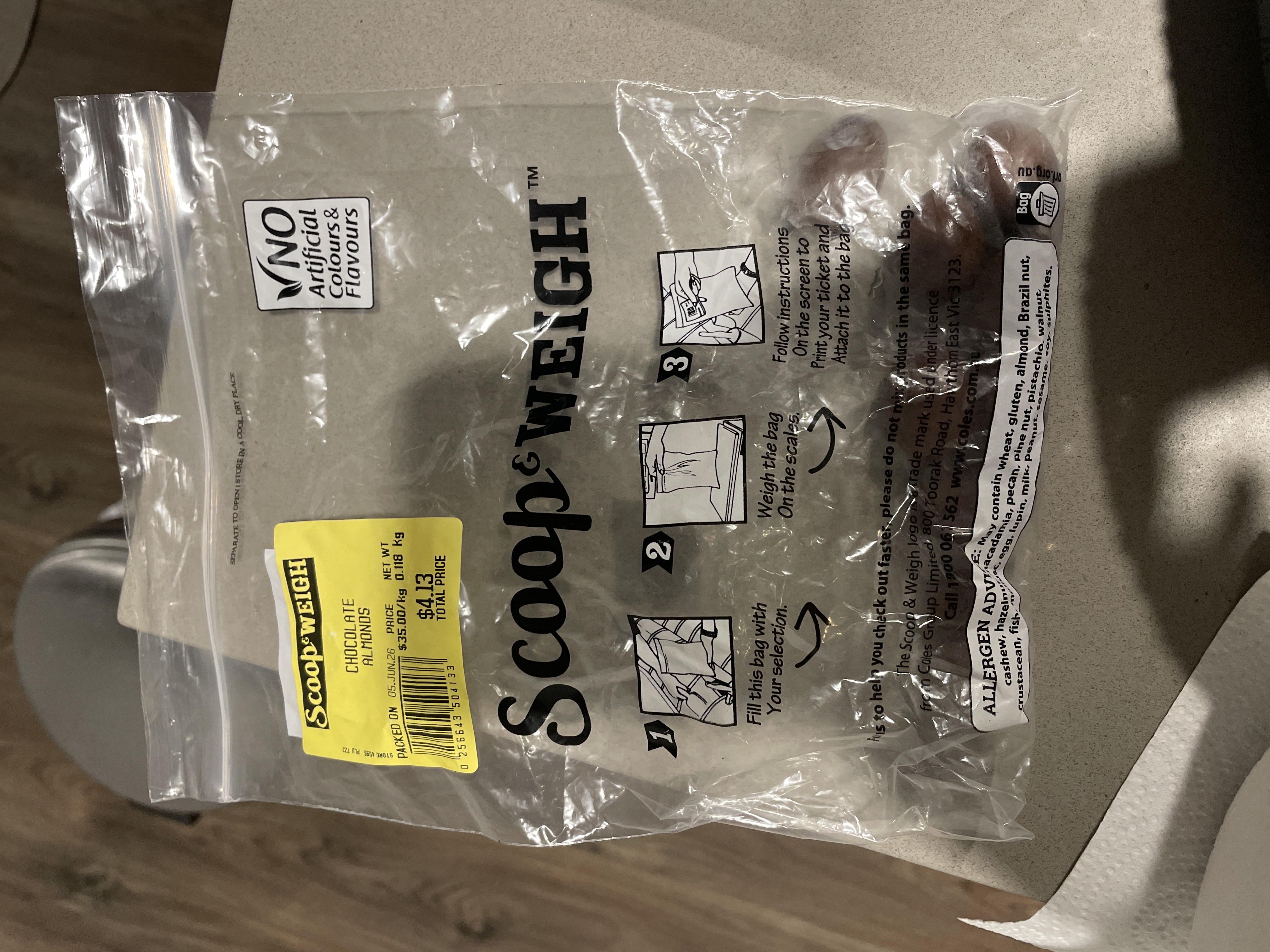 Chocolate Almonds