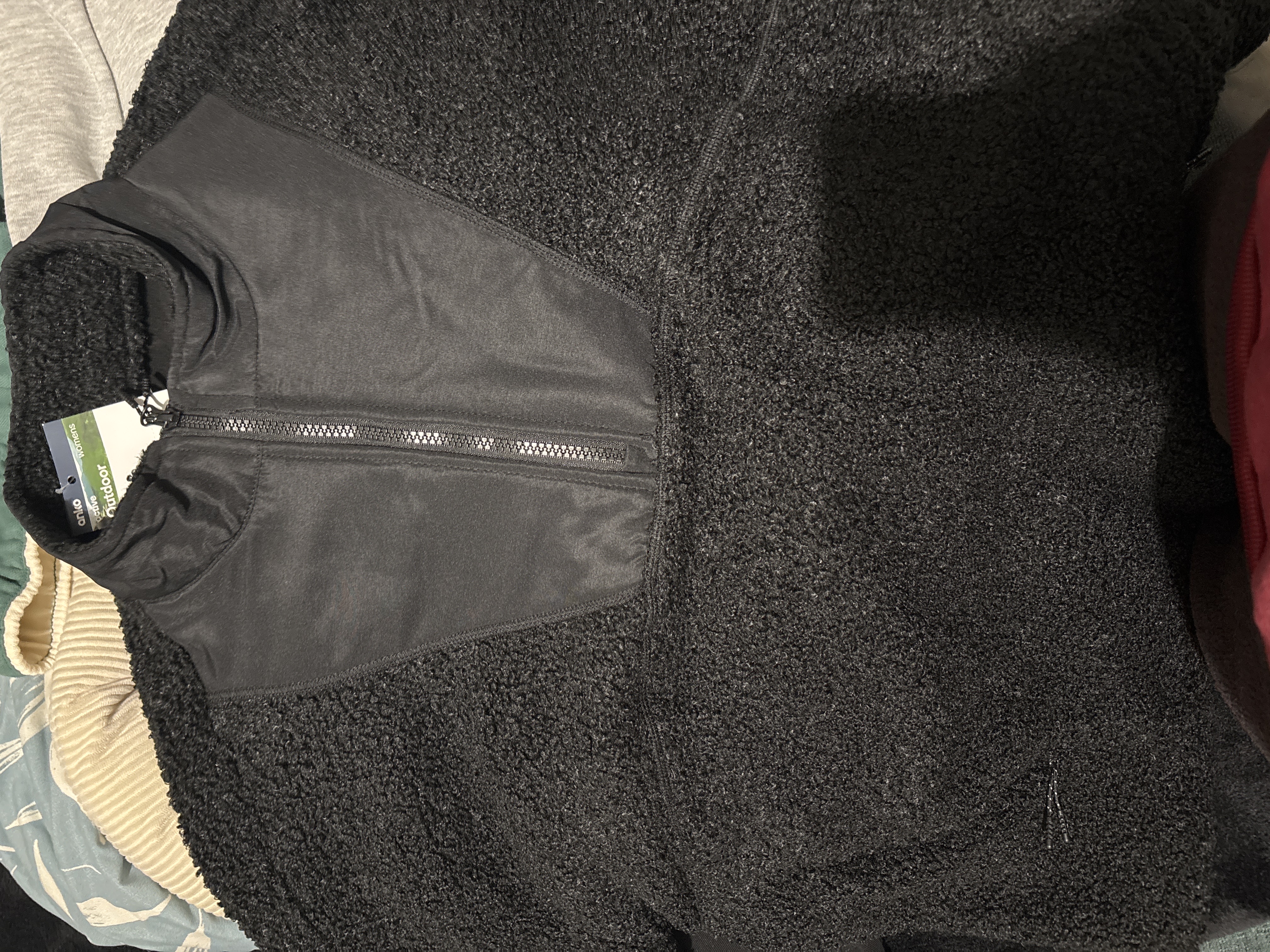 Zip Sherpa Jumper