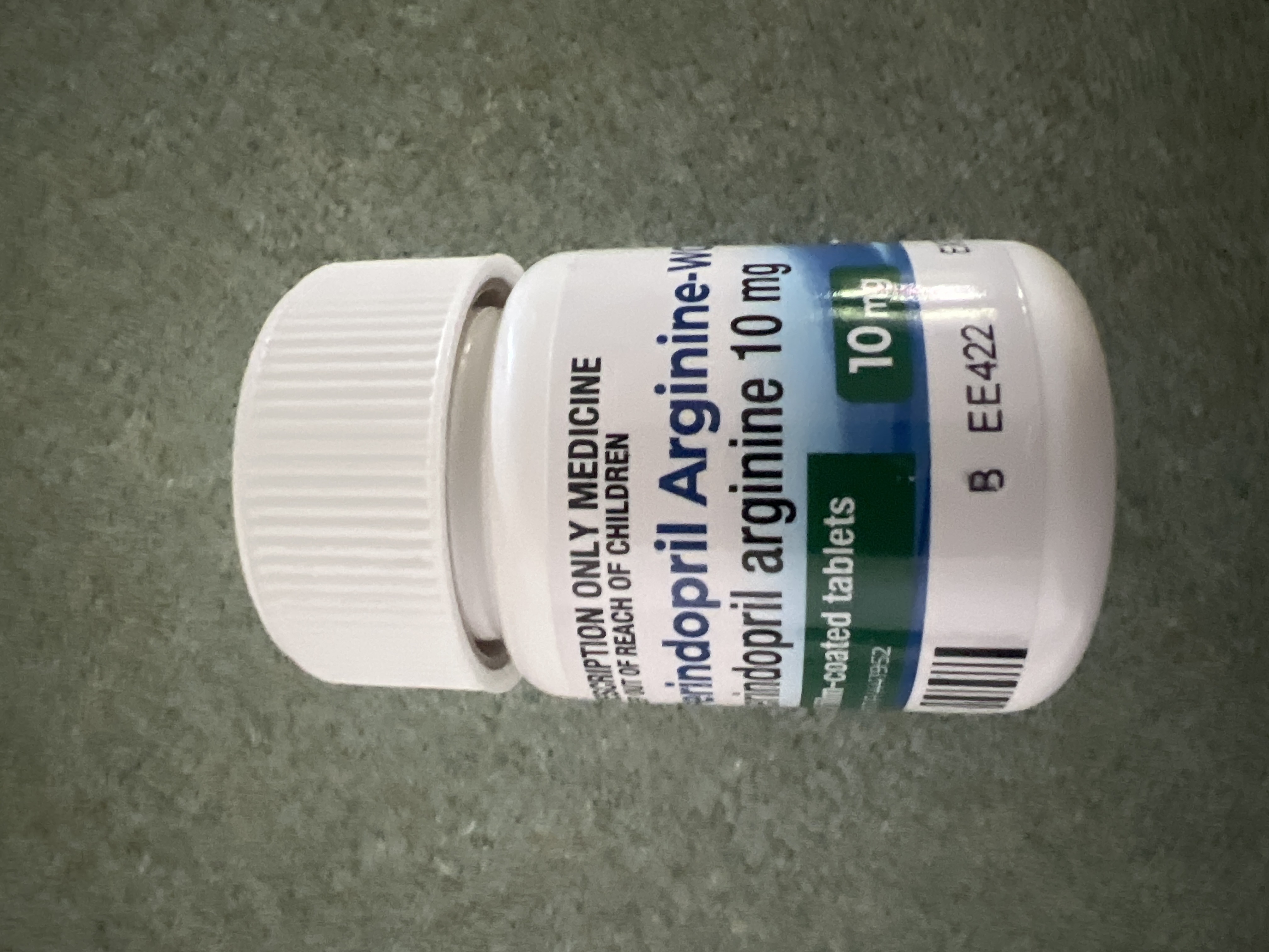 Perindopril Arginine 10mg Tablets