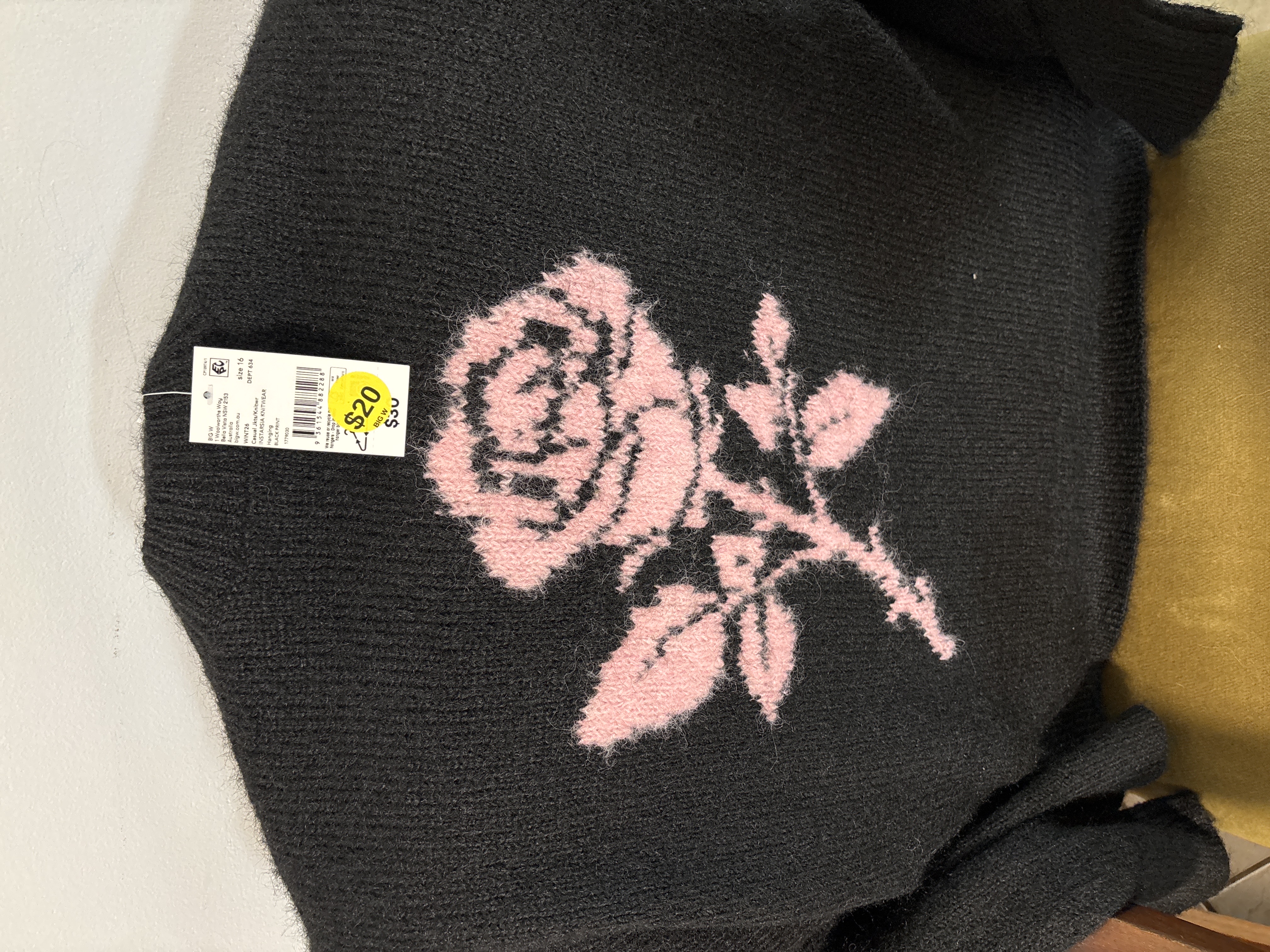 Instarsia Knitwear Sweater
