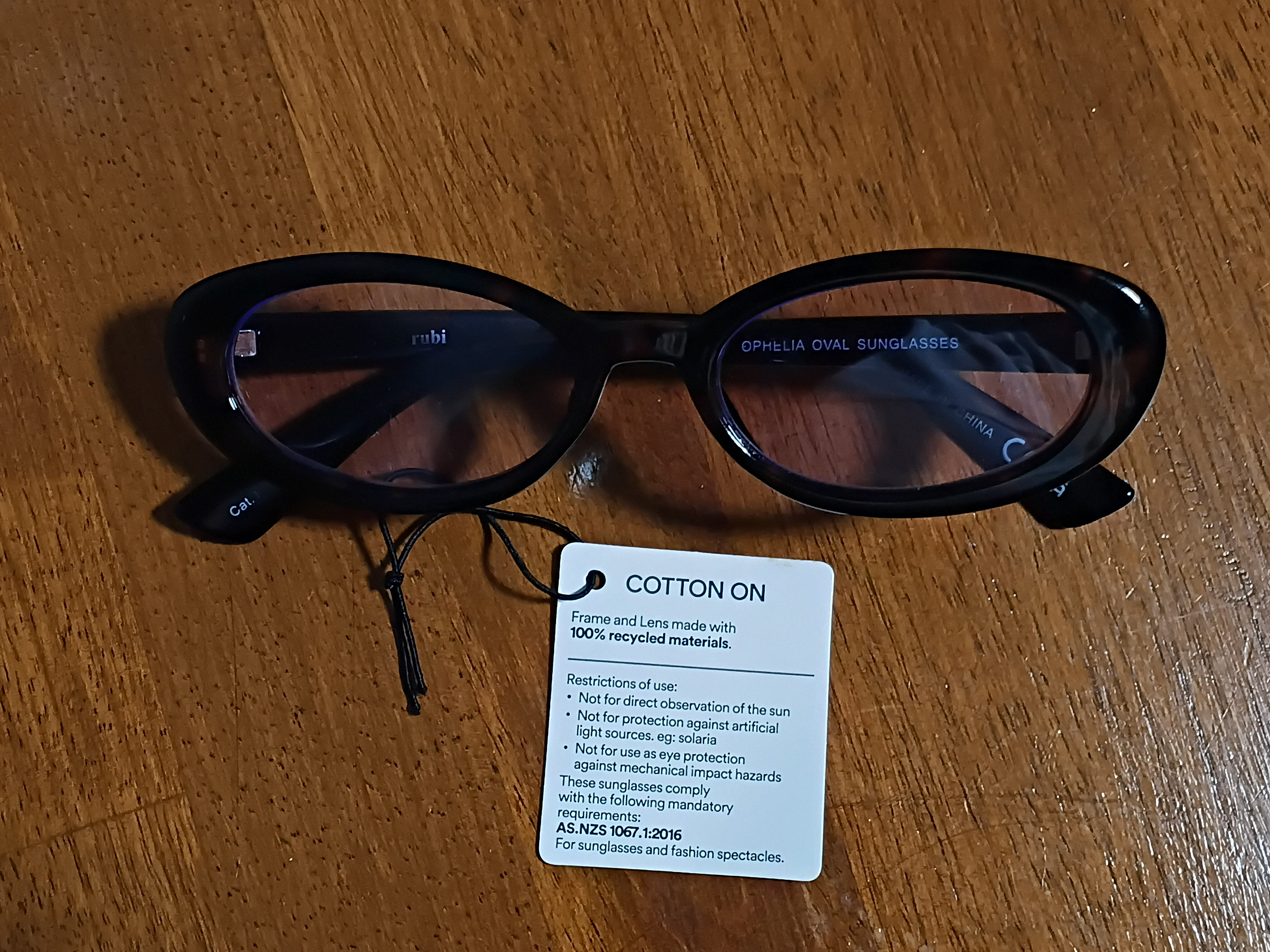 Ophelia Oval Sunglasses
