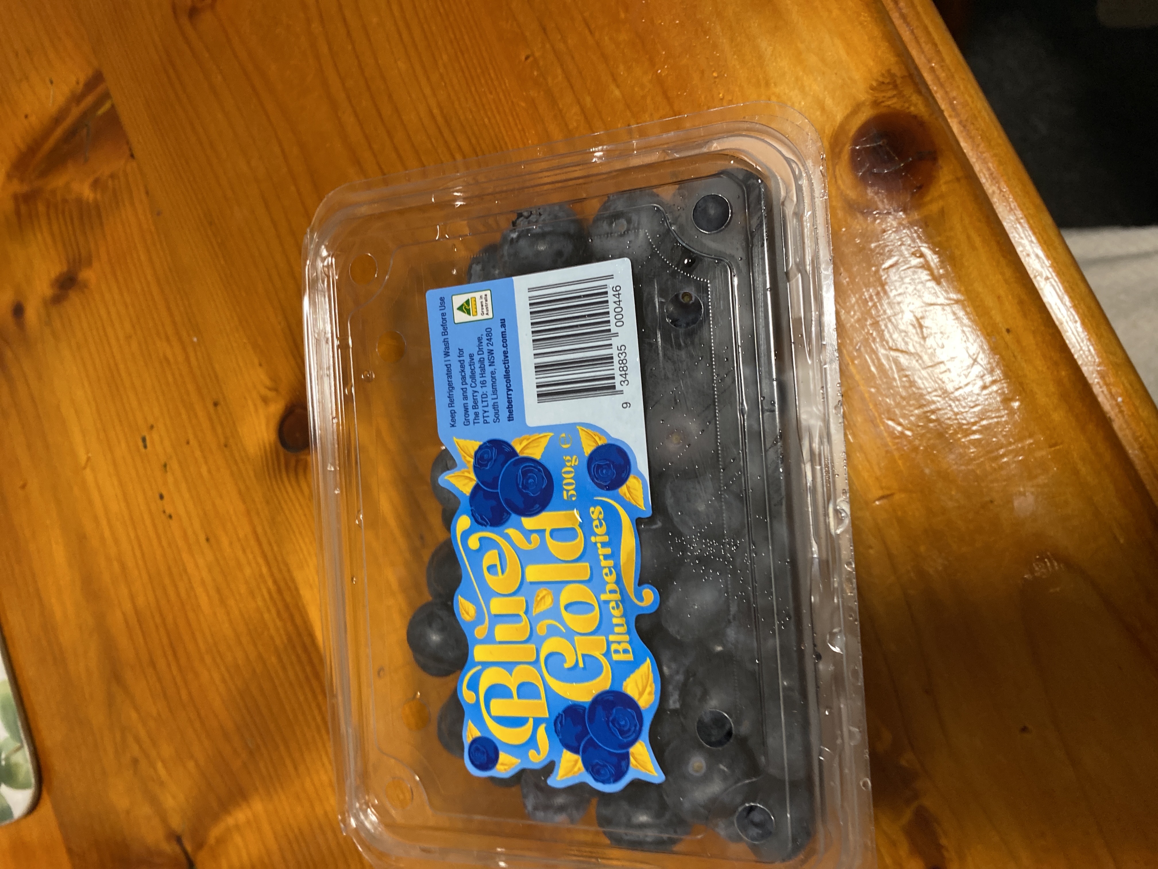 Blue Gold Blueberries 500g