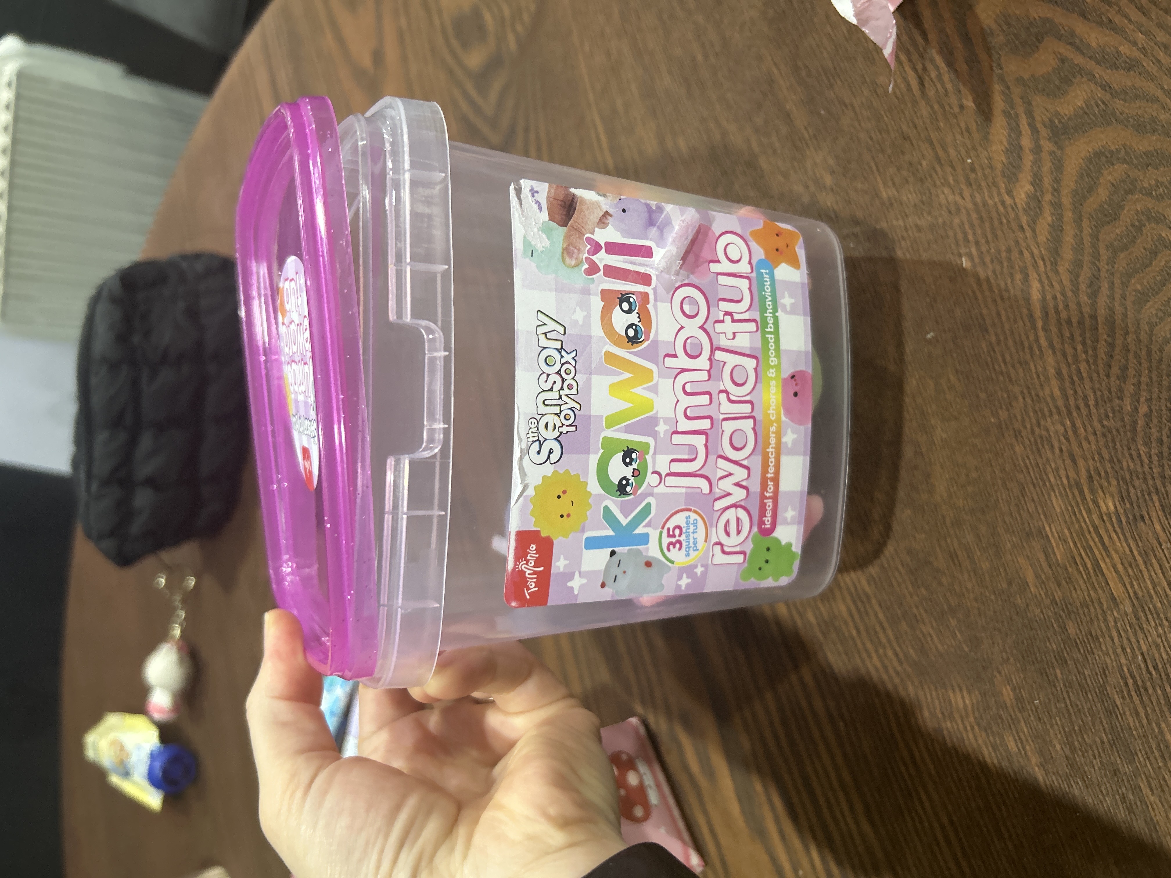 ToyMania Sensory Toy Box Kawaii Jumbo Reward Tub