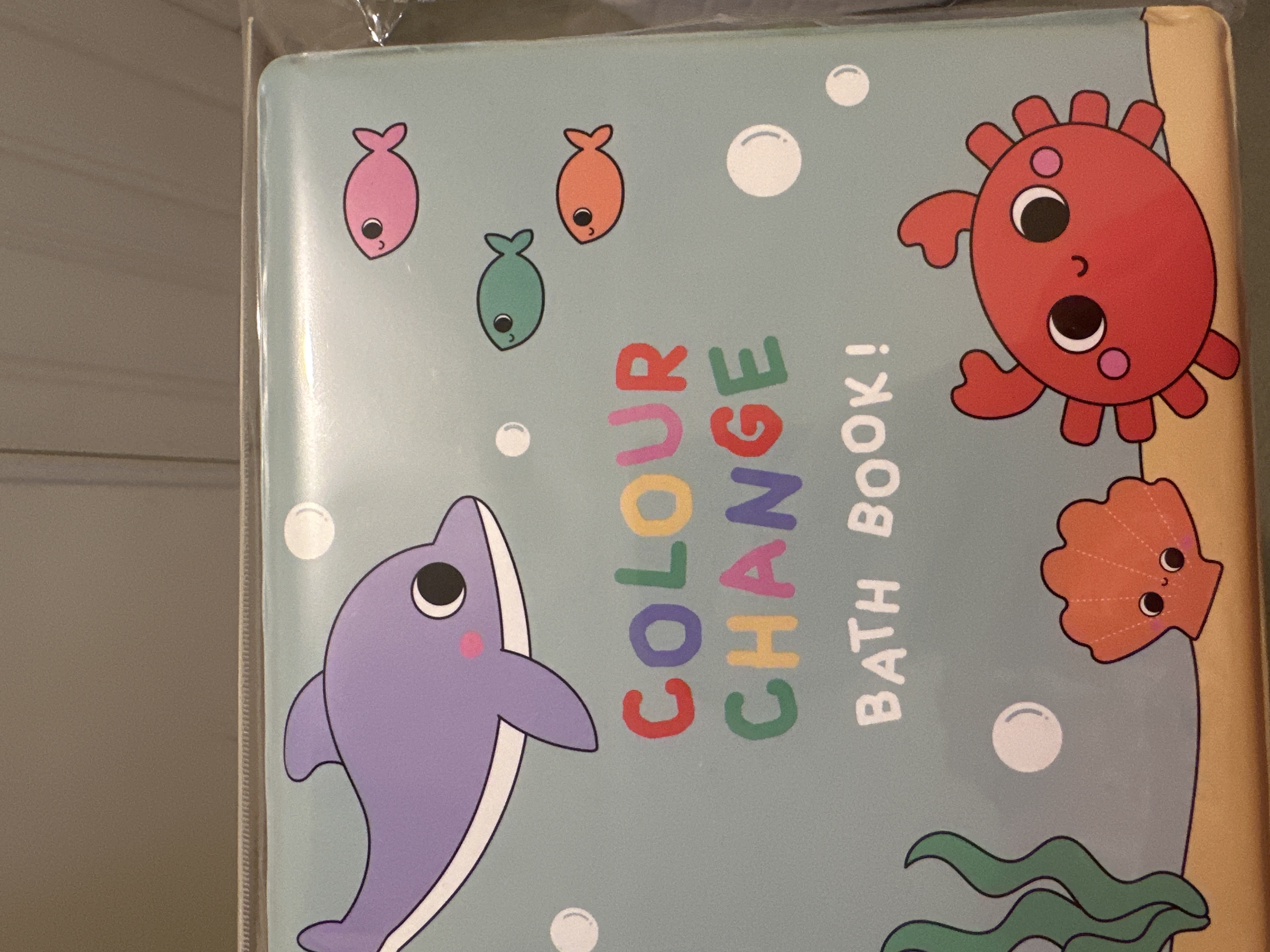 Colour Changing Bath Book