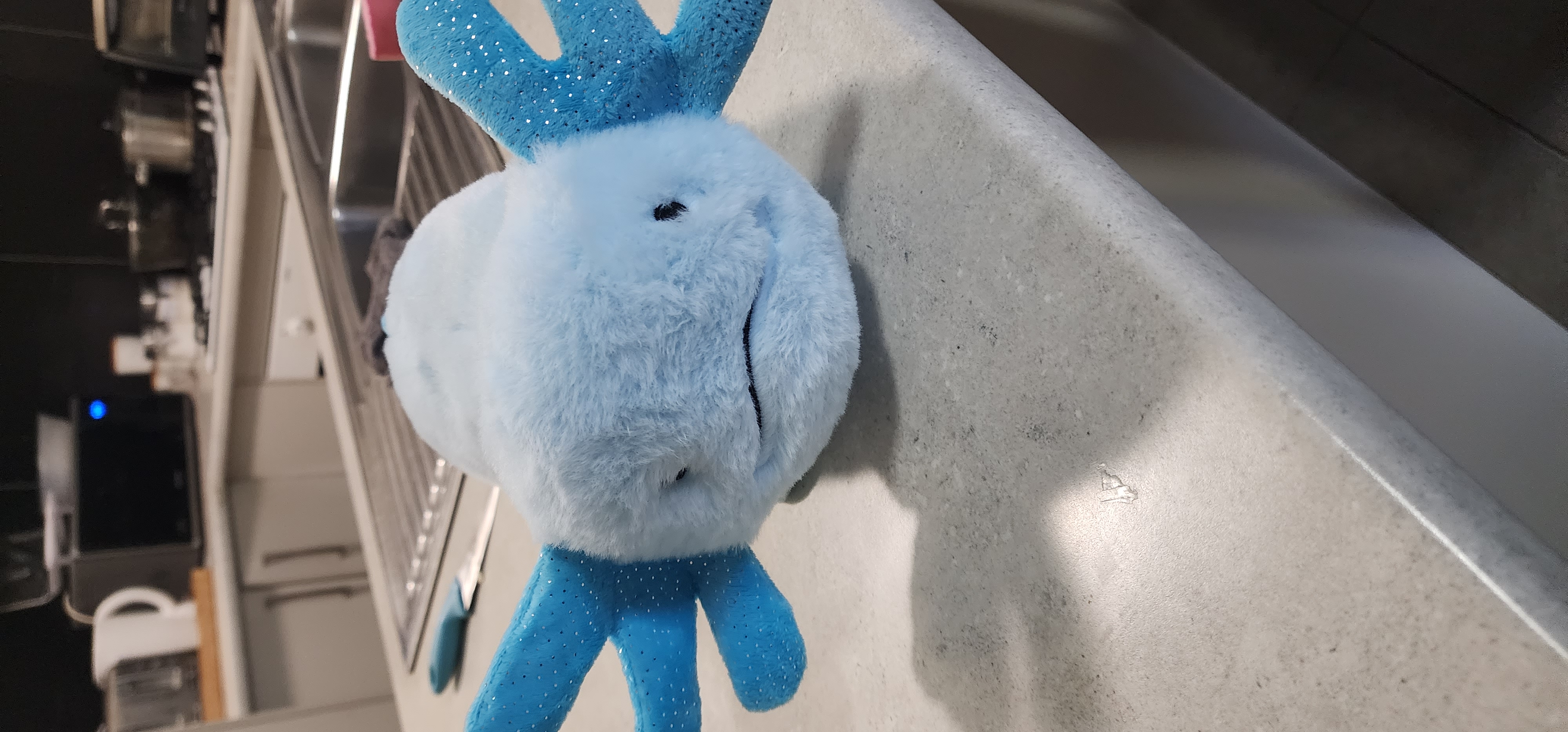 Blue Plush Fish