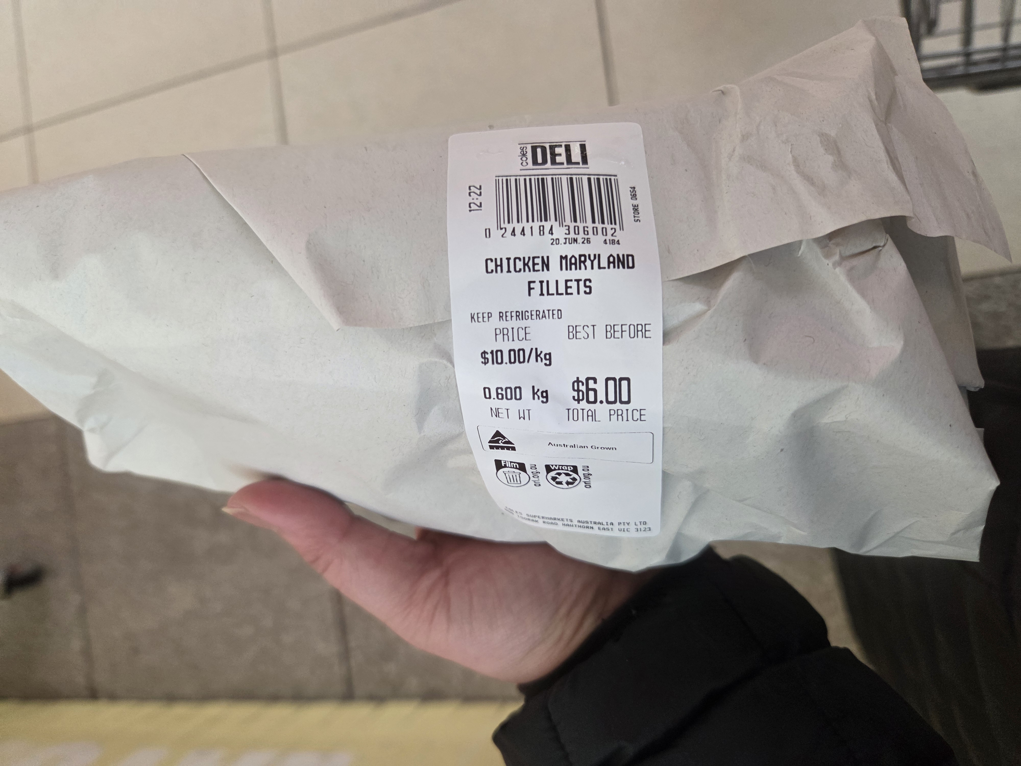 Chicken Maryland Fillets