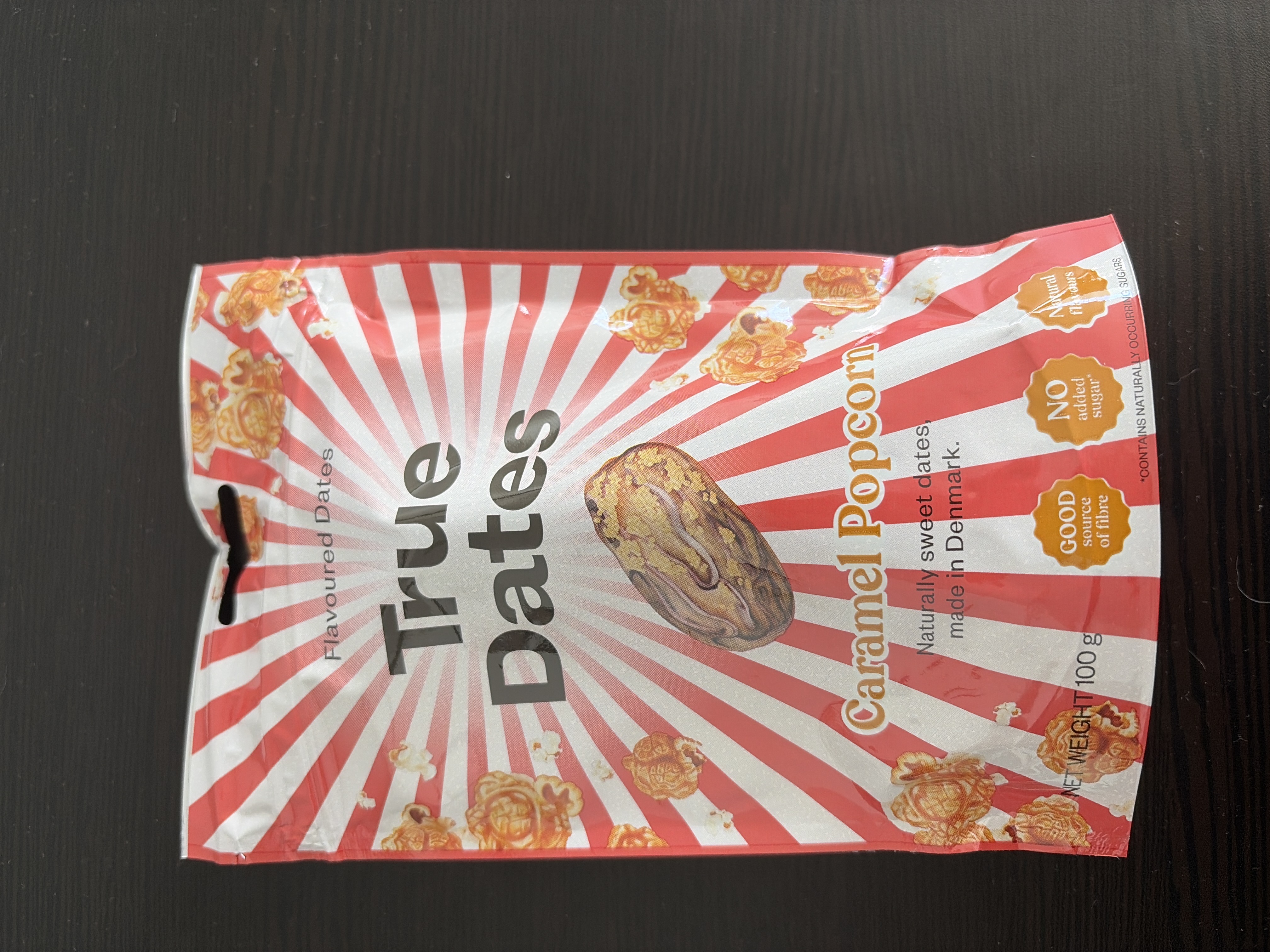 True Dates Caramel Popcorn