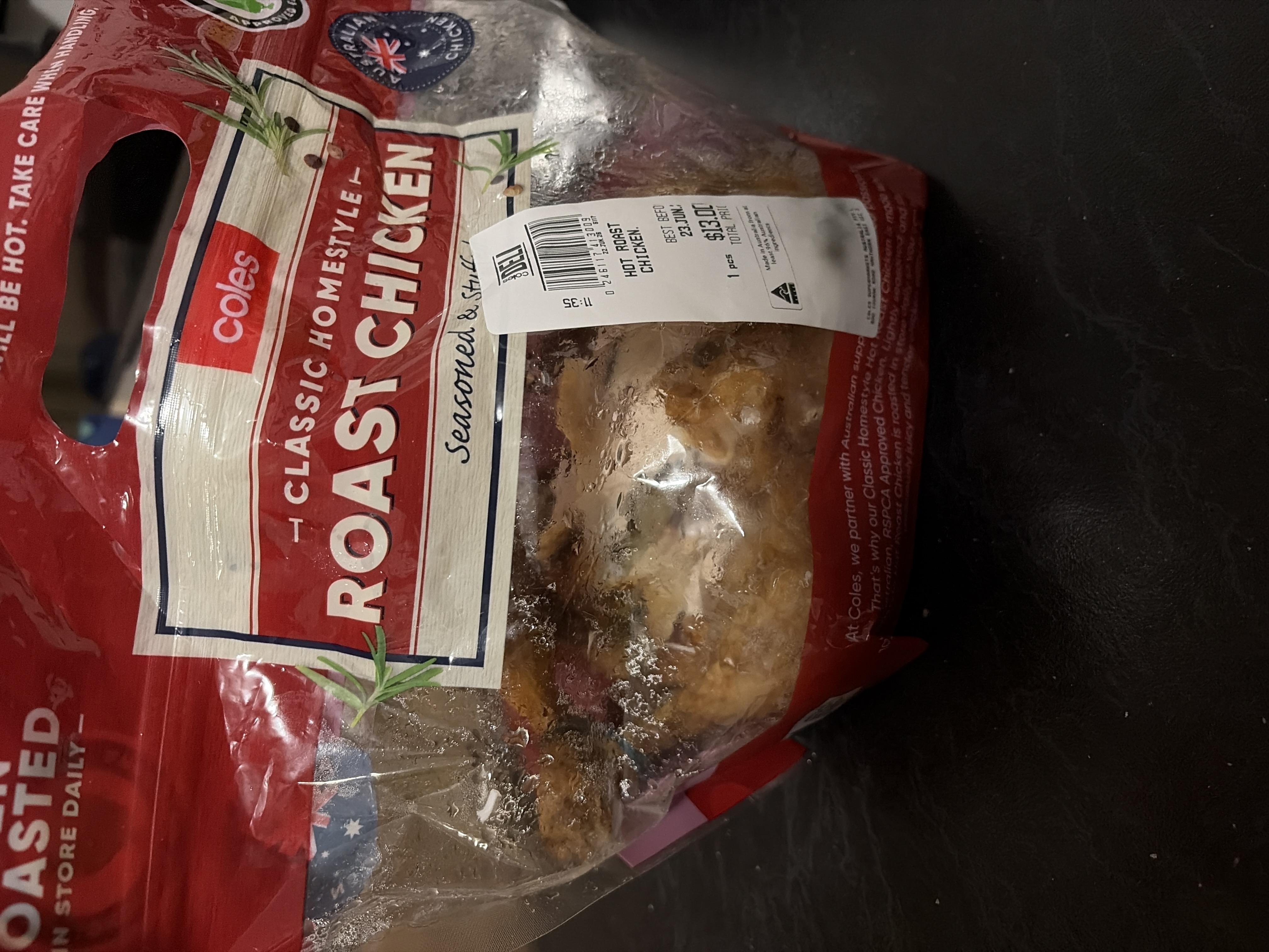 Coles Roast Chicken 650g