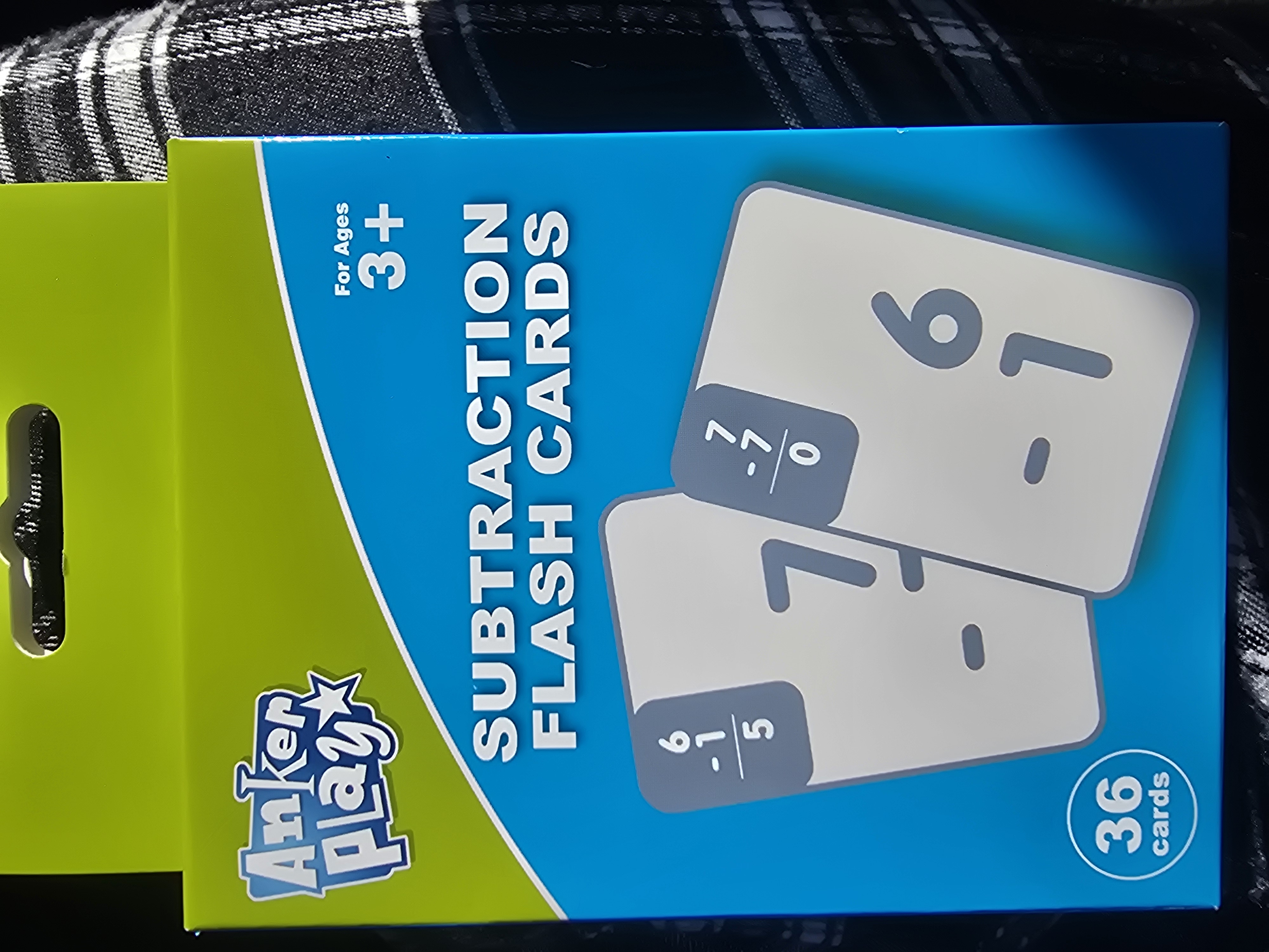 Subtraction Flash Cards