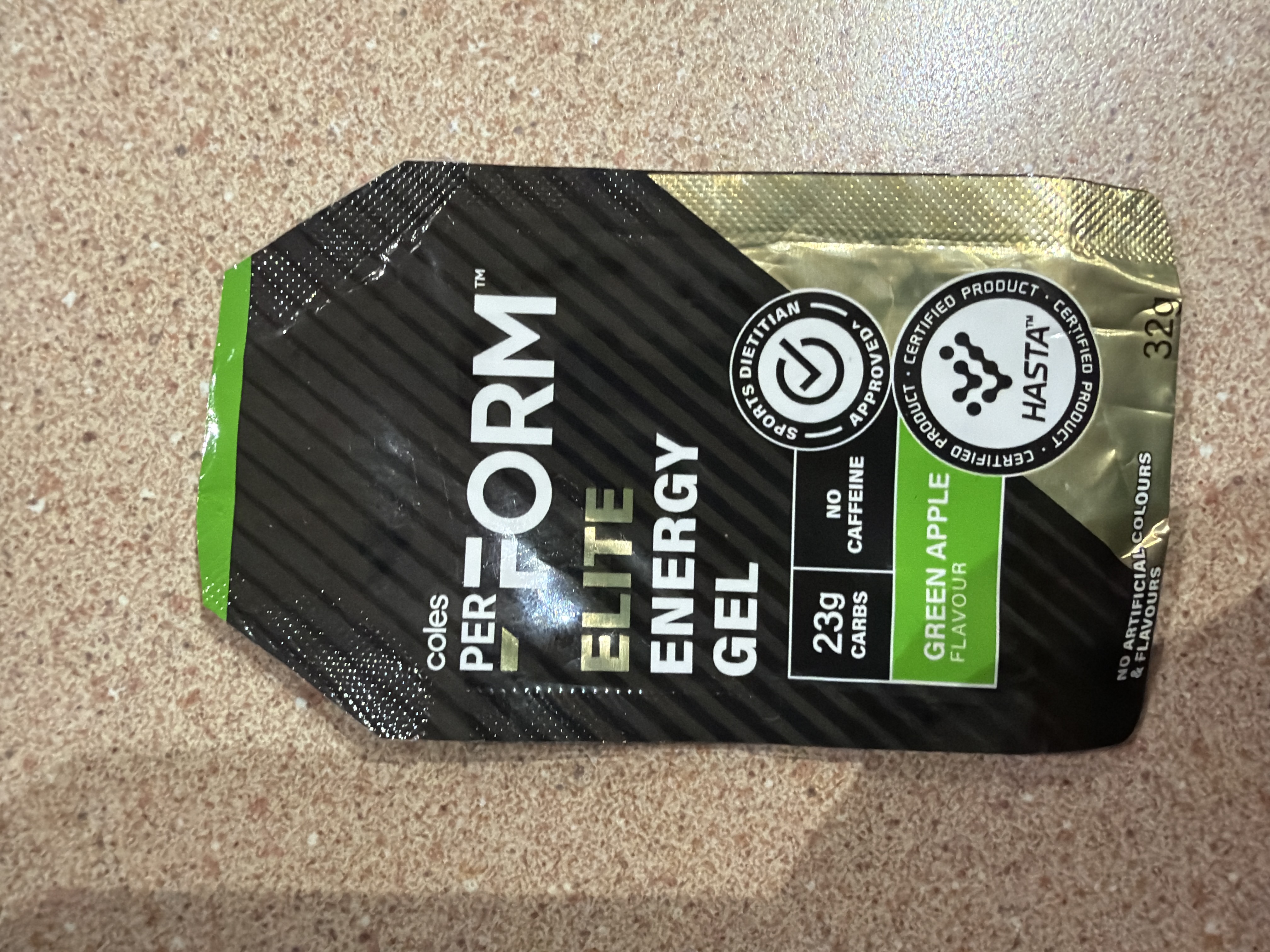 Perform Elite Energy Gel Green Apple