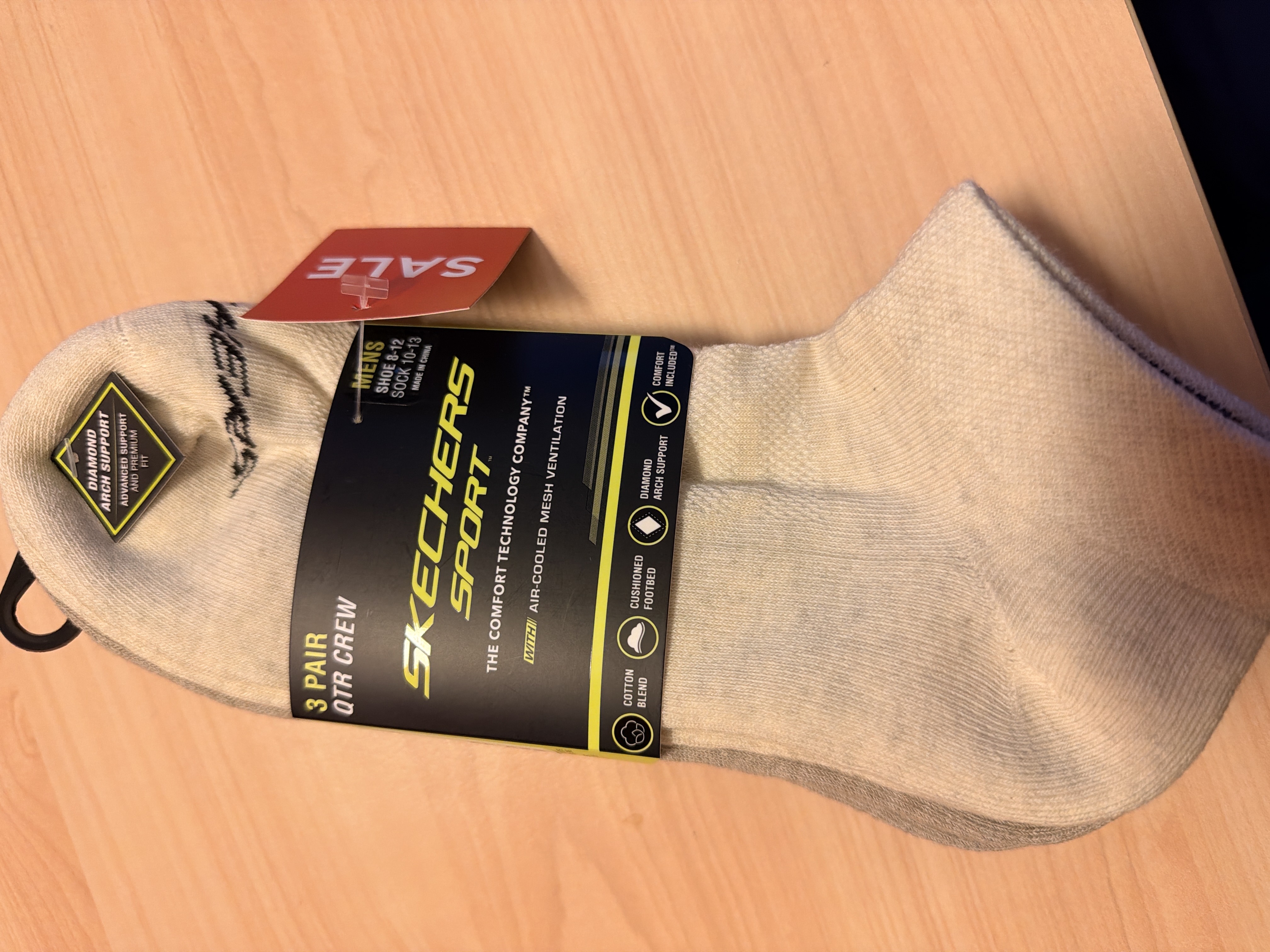 Skechers Sport Crew Socks