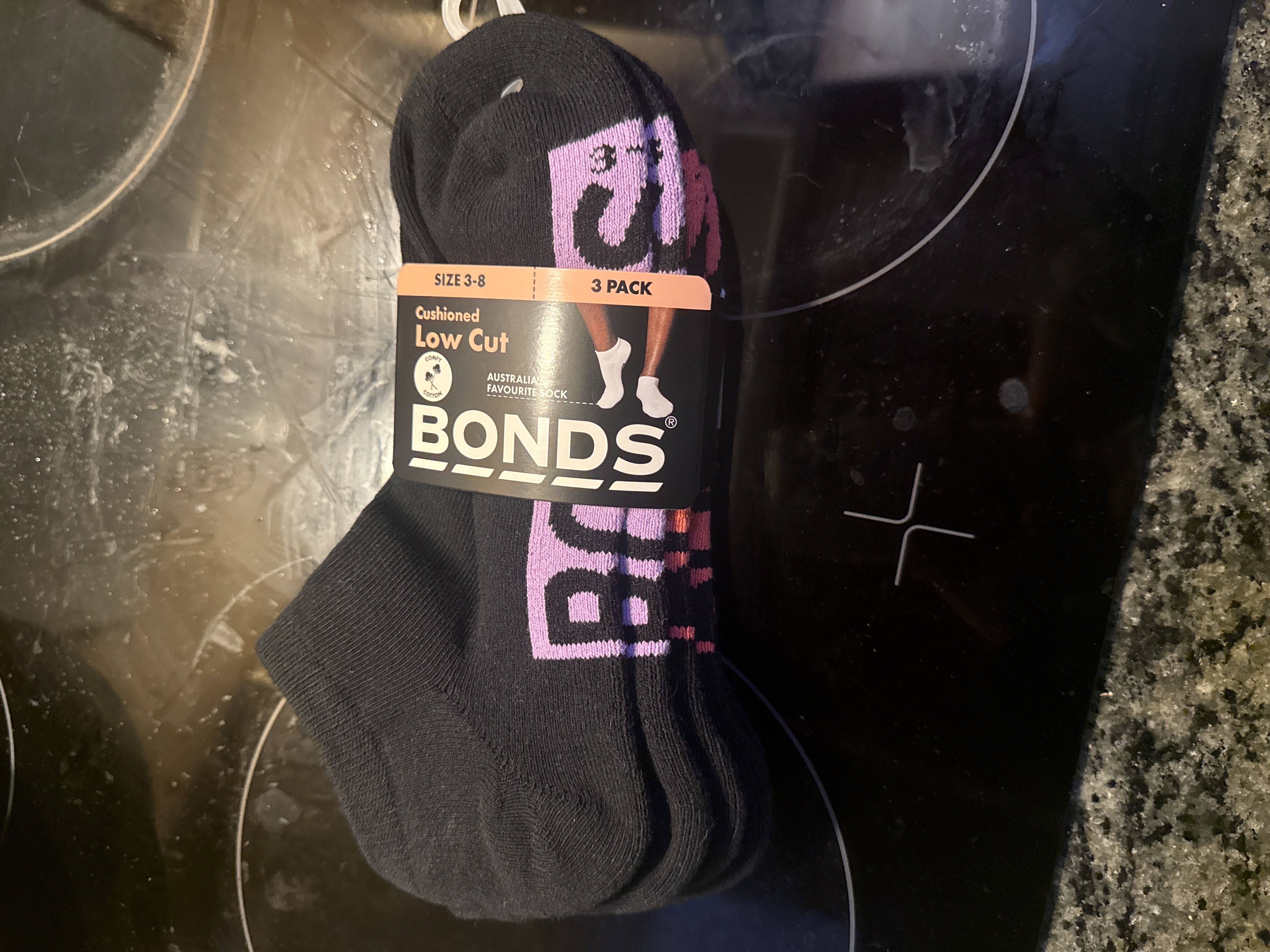 Bonds Women's Logo Sock 3-Pack