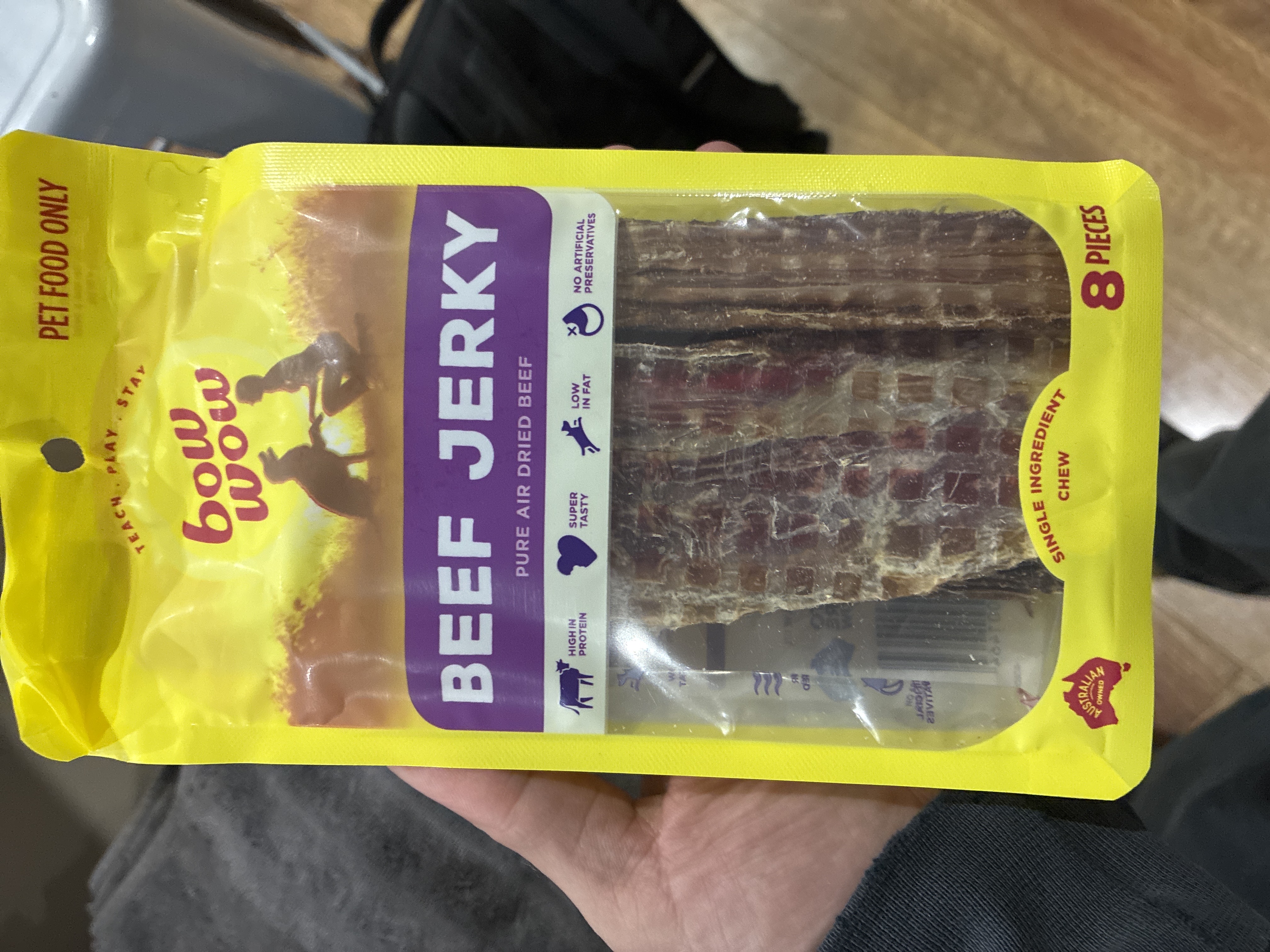 Bow Wow Beef Jerky 8 Pack
