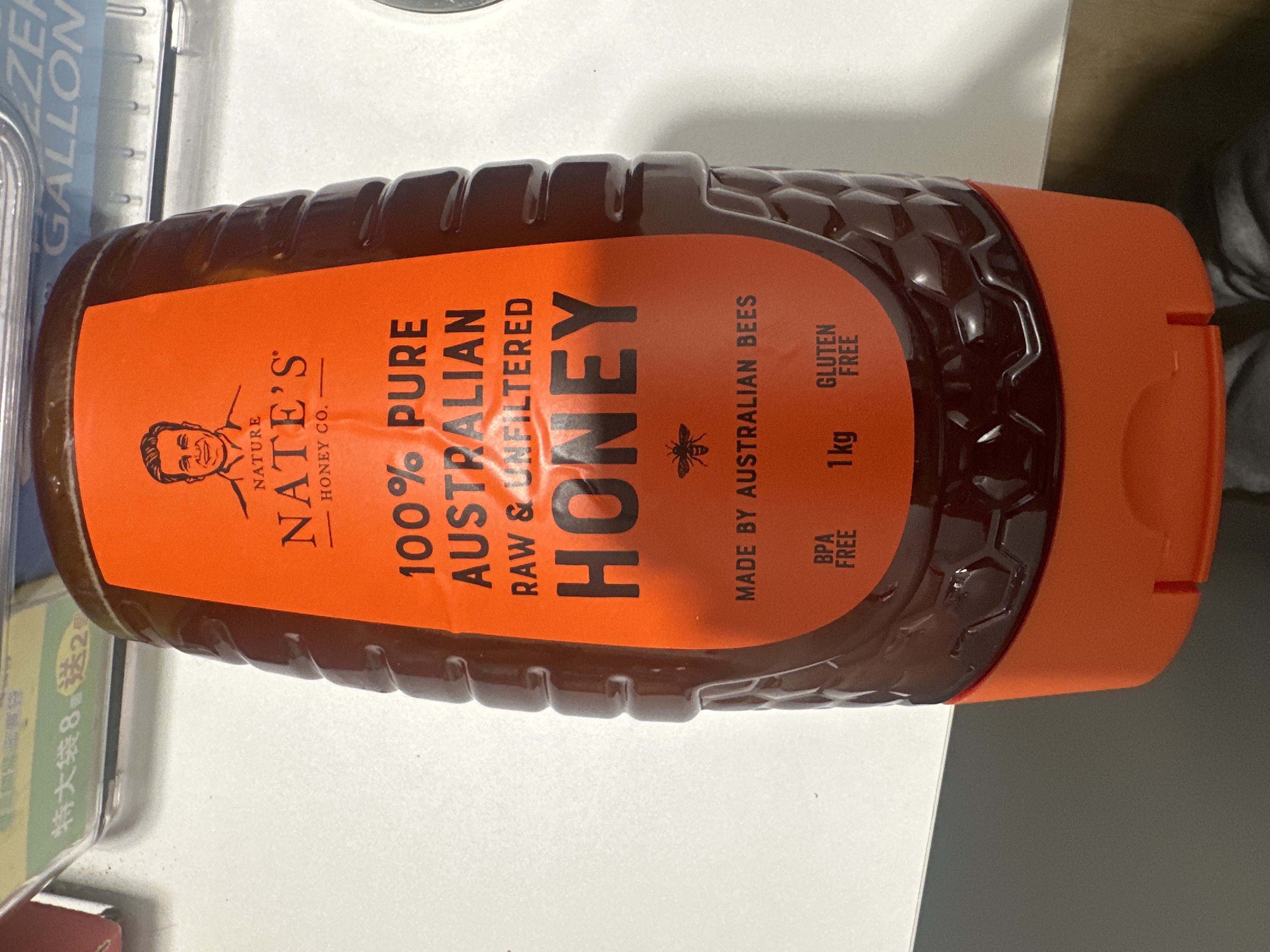 Nature Nate's Raw Honey 1kg