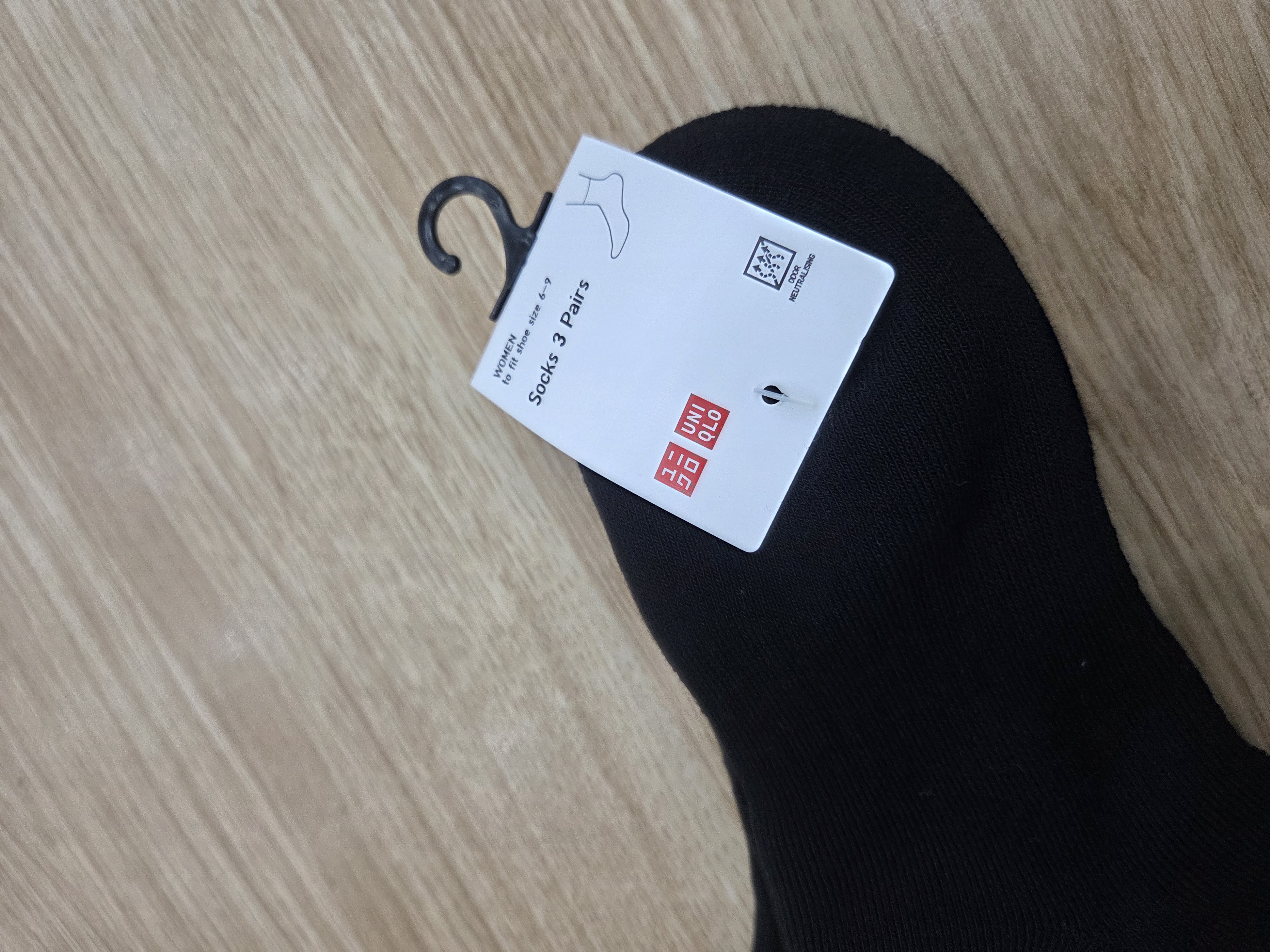 Black Women's Socks - 3 Pairs