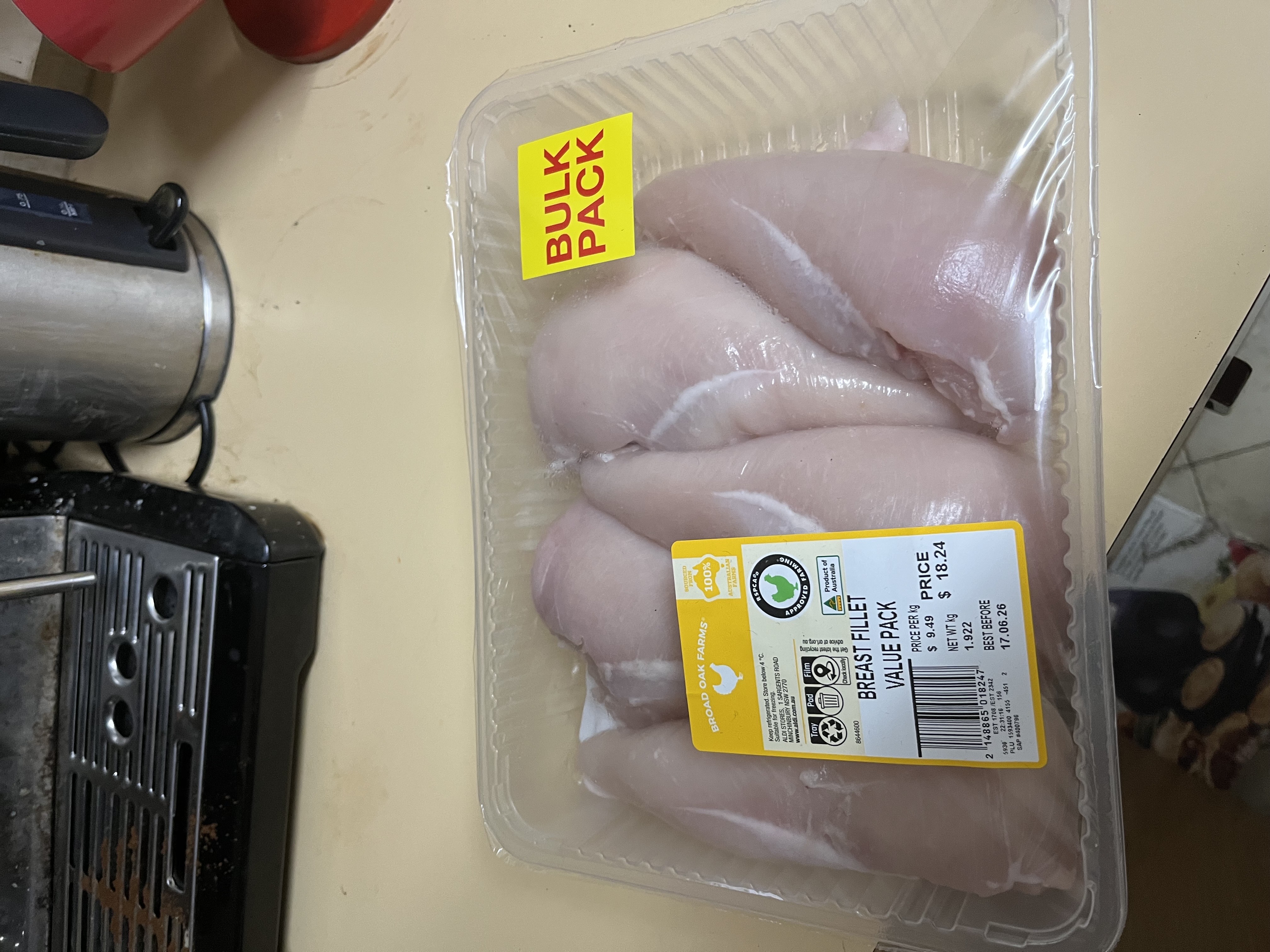 Bulk Chicken Breast Fillets