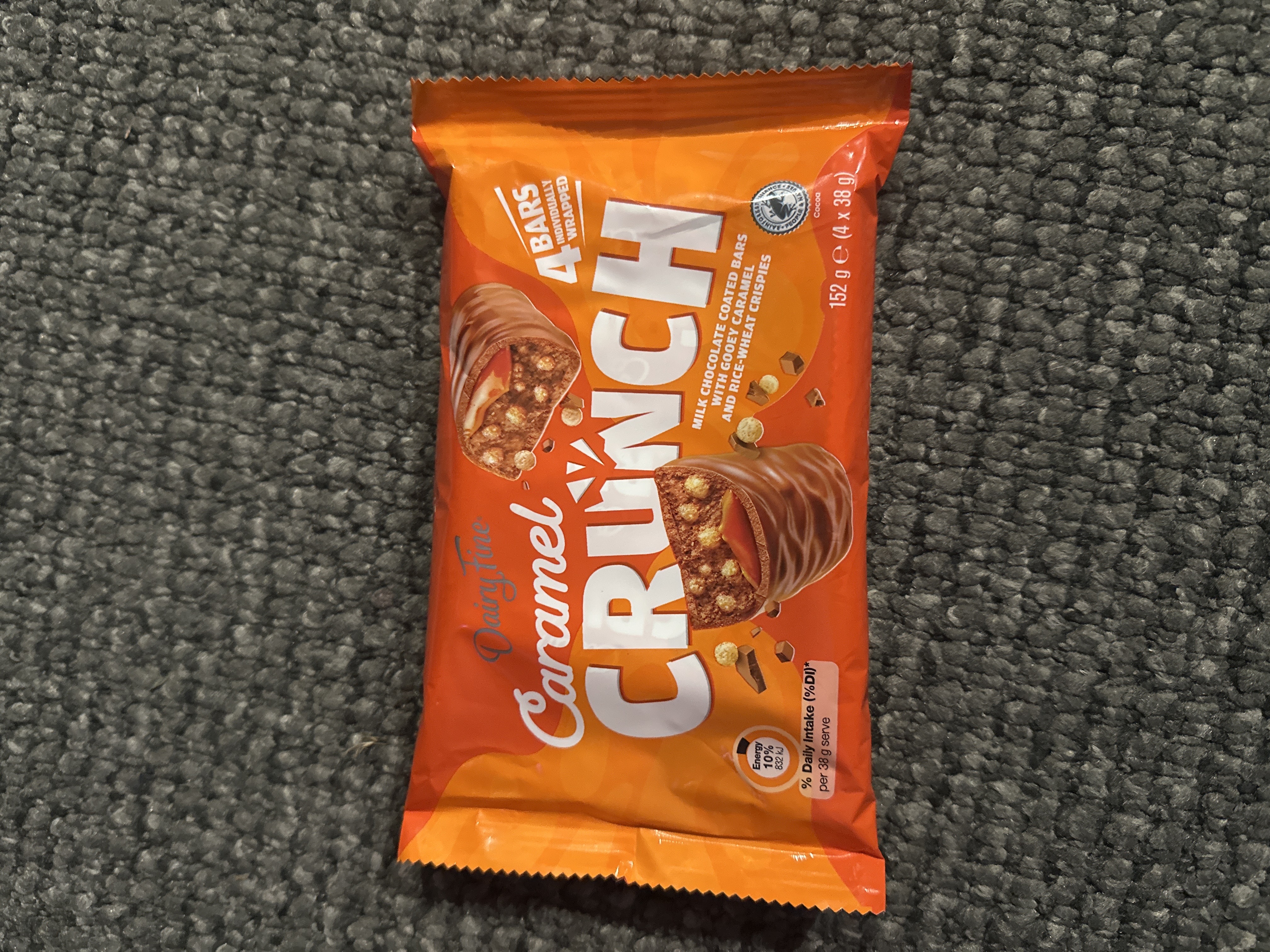 Caramel Crunch Bars