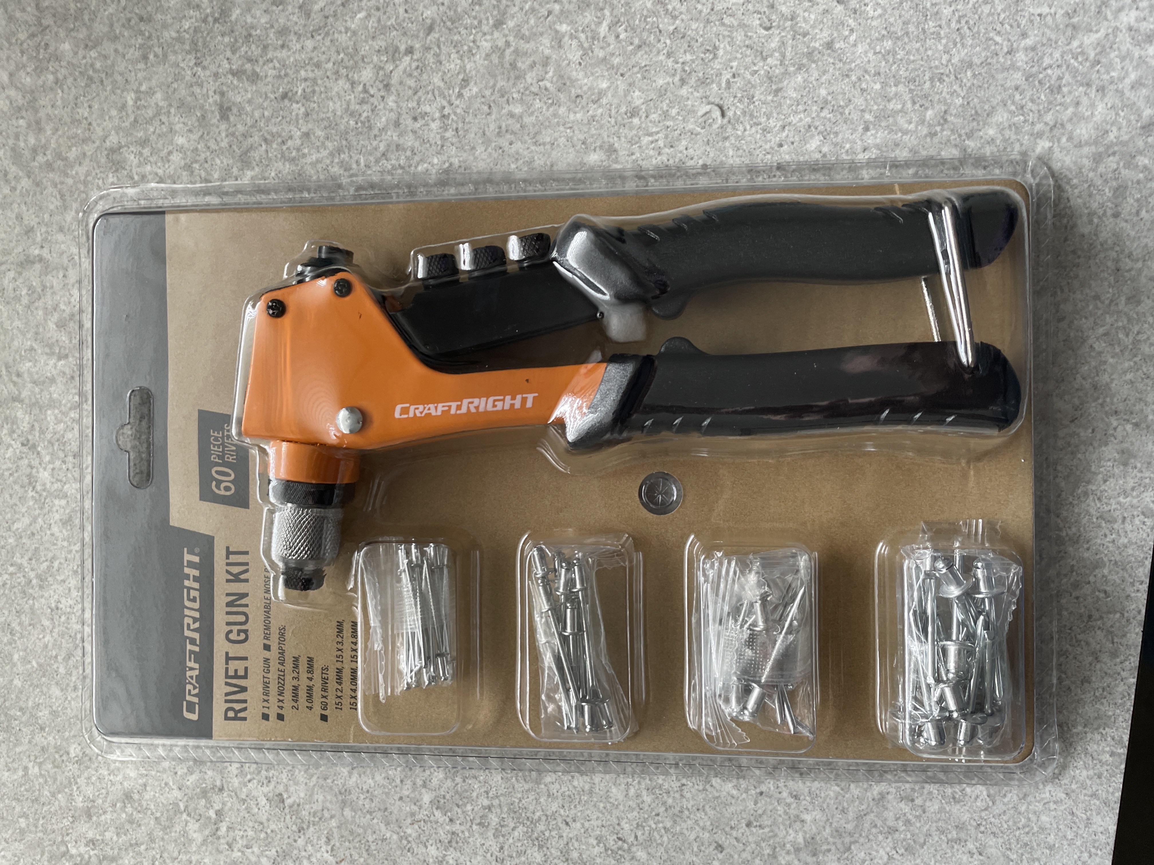 CraftRight Rivet Gun Kit