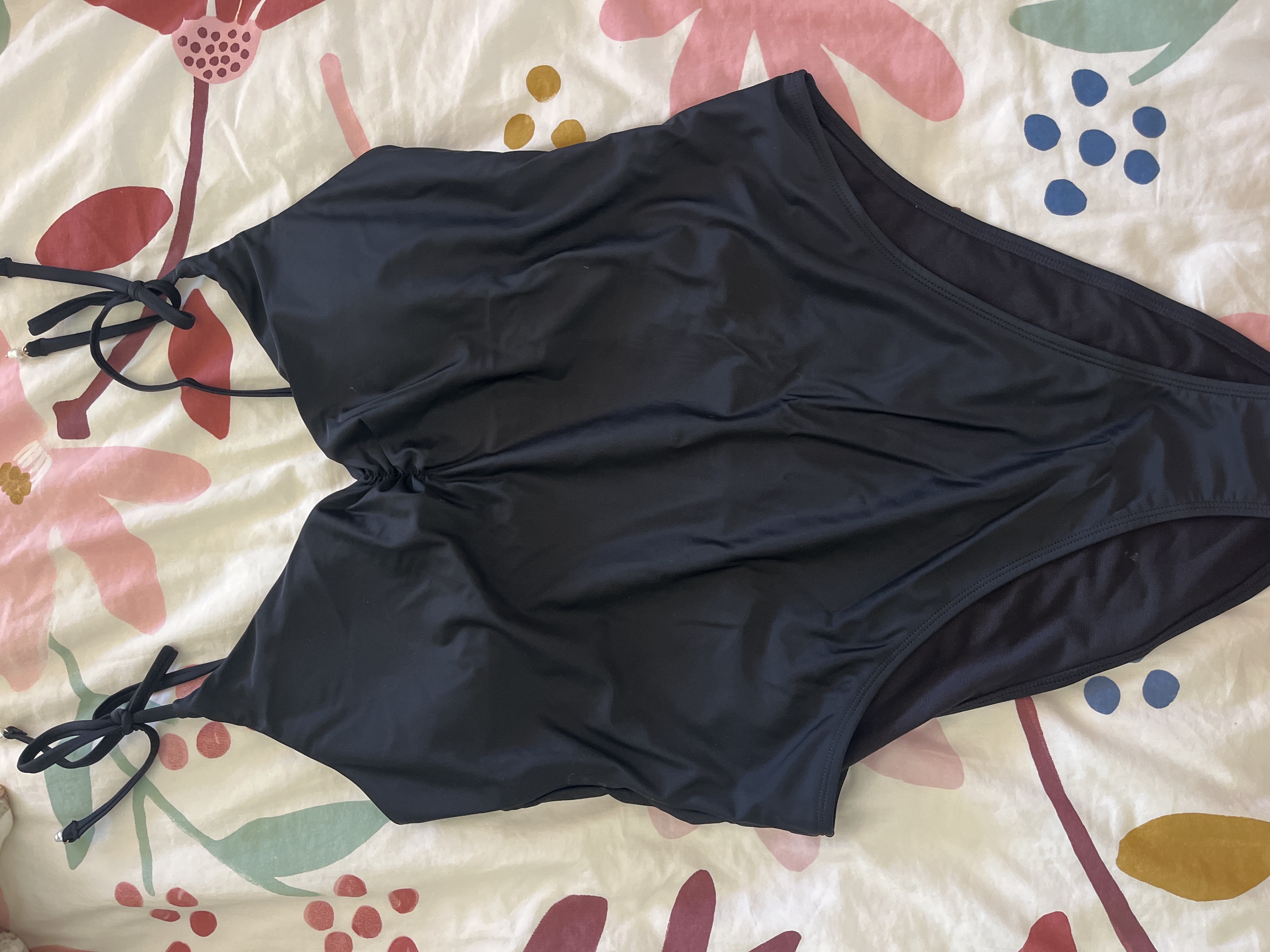 Black One-Piece Swimsuit