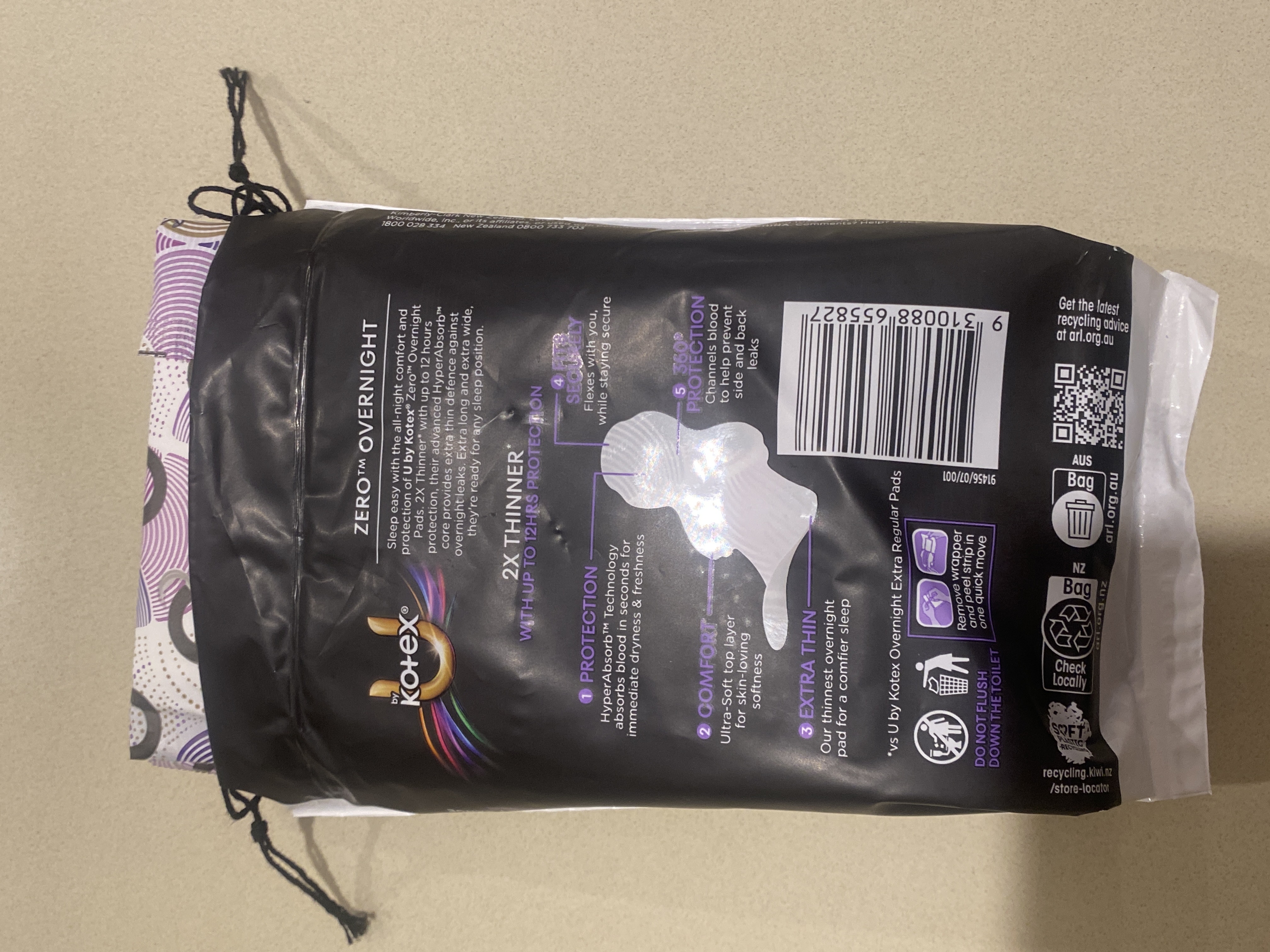 Zero Pads With Wings Overnight